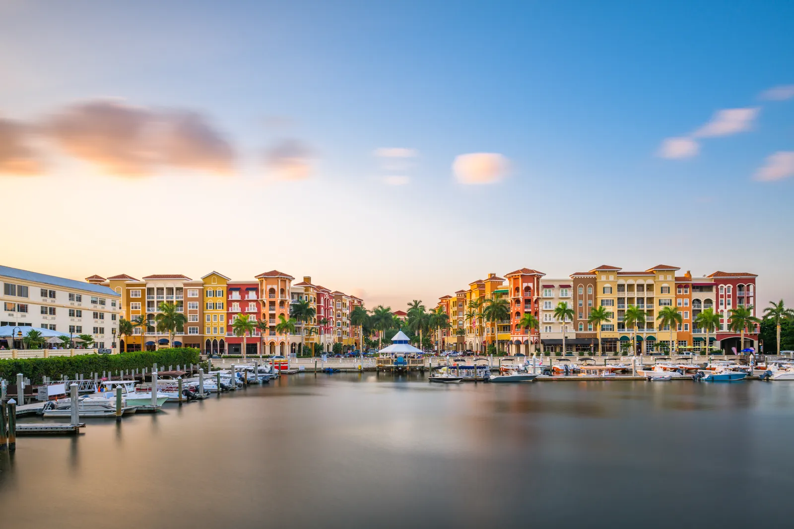 Bayfront Naples on the marina