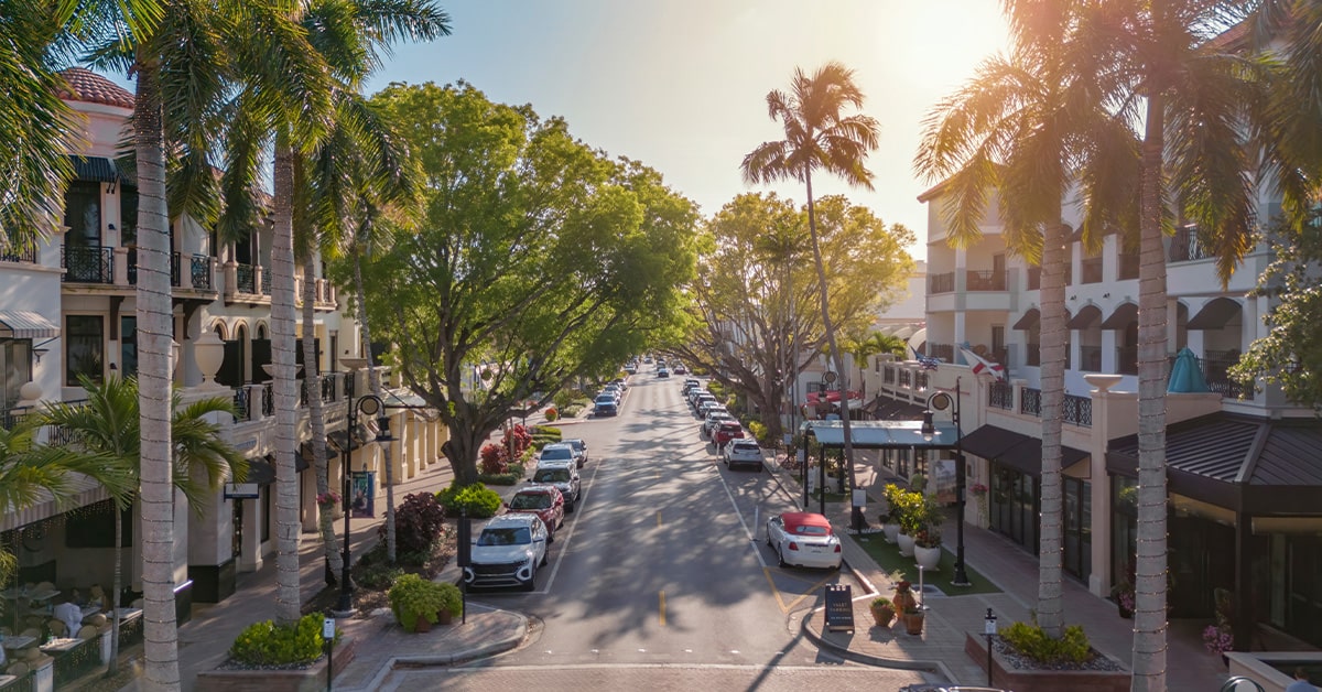 Downtown Street Naples