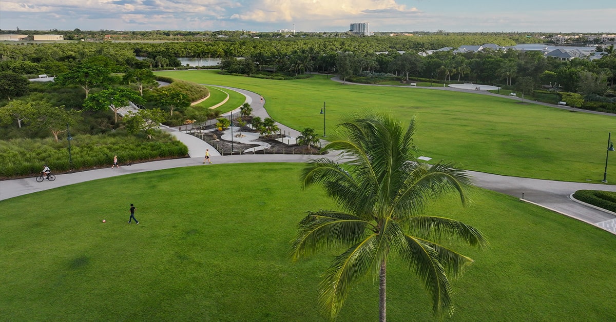 Baker Park Aerial