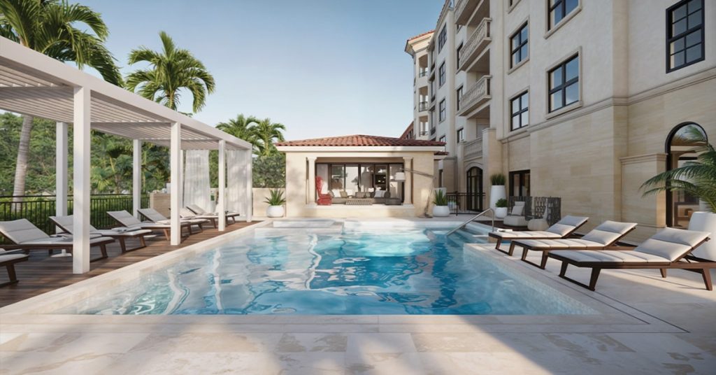 Palazzo Pool Rendering